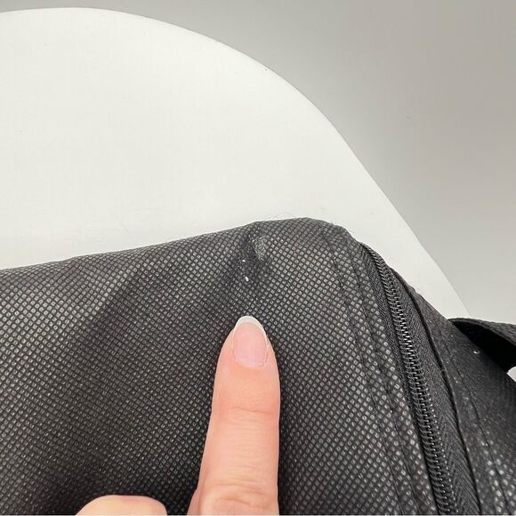 Beekman 1802 ~ Insulated Lunch Bag ~ New W Flaw ~ Black & White ~ NEW - Picture 5 of 6